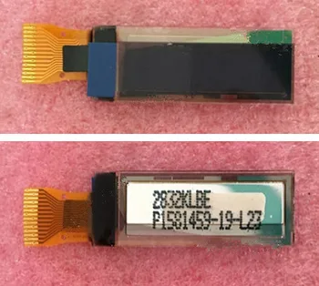 0,91-инчов 14-пинов SPI Бял/син OLED екран SSD1306 Drive IC 128 *32
