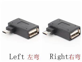 1 2 USB 2.0 Micro USB женски OTG адаптер конвертор Micro USB мъжки конвертор за Xiaomi Samsung USB адаптер за телефони Android