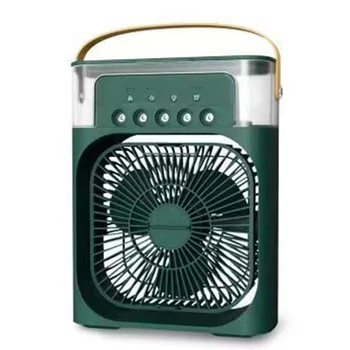 1 бр. настолен, електрически вентилатор-охладител с водно охлаждане, USB вентилатор за овлажняване, мини-овлажнител на въздух
