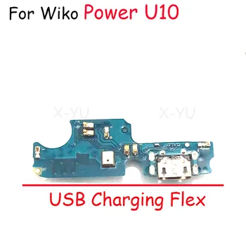 10 Бр. За Wiko Y62 Power U10 U20 U30 USB Зарядно Устройство, Порт Конектор за Зарядно устройство Конектор Платка за Зареждане Гъвкав Кабел, резервни Части За Ремонт на