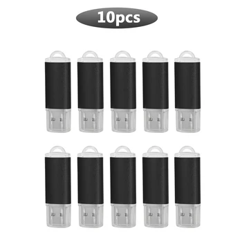 10 бр./лот Безплатно Лого на Клиента Метален USB Флаш памет Memory Stick Стик 4 GB 8 GB 16 GB 32 GB 64 GB USB 2.0 Повече Цвят