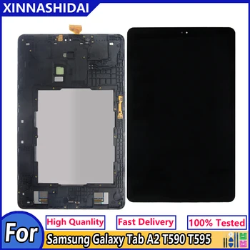 100% Тествана За Samsung Galaxy Tab A2 SM-T590 SM-T595 T595 T590 LCD Дисплей Със сензорен панел на Таблета В събирането на