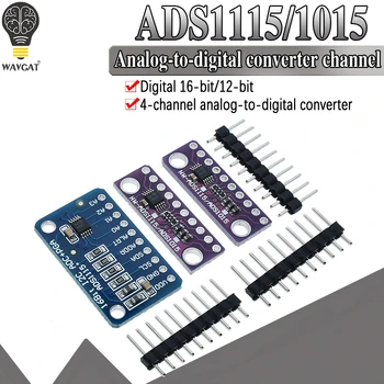 16 Битов модул I2C ADS1115 ADC 4 канала с усилване Pro Gain за Arduino RPi 1 бр.