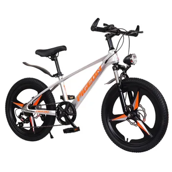 18-Инчов детски планински велосипед, амортизирующий single speed bike, Рамка от алуминиева сплав, Фаровете, Амортизирующая Рамо на вилката