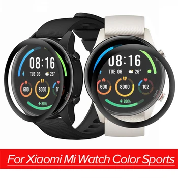 2 бр., 3D изогнутое защитно стъкло за xiaomi mi watch color sports edition, мека защитно фолио за екрана, умни часовници, умен аксесоари