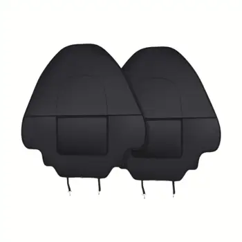 2 елемента защитна подплата за облегалката на столчето за кола, противоударная панел, сменяеми подложки за задната част на капака на седалката