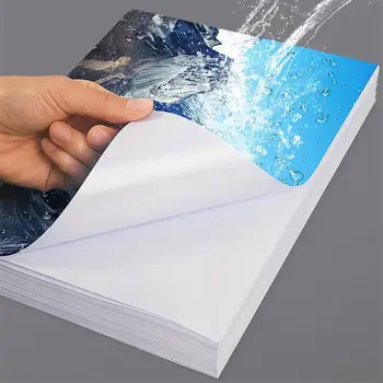 20 броя листа за стикери от гланцирана хартия с формат А3 + за мастилено-струен печат 330x483 mm