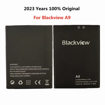 2023 Година Blackview Батерия с капацитет 3000 mah за смарт мобилен телефон Blackview A9 A9 Pro A 9, оригинални сменяеми батерии Bateria