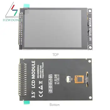 3,5-инчов капацитивен сензорен модул за HD TFT дисплей с цветен екран модул 480X320 капацитивен чувствителен на допир екран