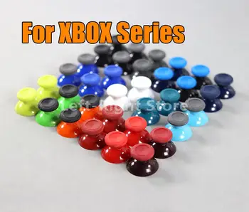 6 Бр. грибовидная делото однотонного цвят контролера на Microsoft XBox One X серия S 3d аналогов дръжки за палец, капачка джойстик