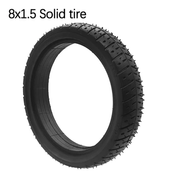 8x1,5 здрава гума, подходяща за 8-инчов ултра-тънък бесщеточного джанти с моторно задвижване, работа на смени гума за 8-инчов електрически скутер 
