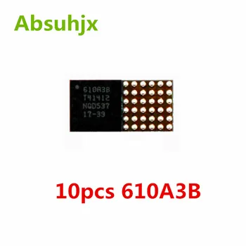 Absuhjx 10 бр. Оригинални 1610A3B 610A3B U2 зарядно устройство ще захранване на чип за iPhone 7, 7 Plus 7P 7G, Зарядно устройство, Чип U4001 36pin на Борда на Топката Детайли