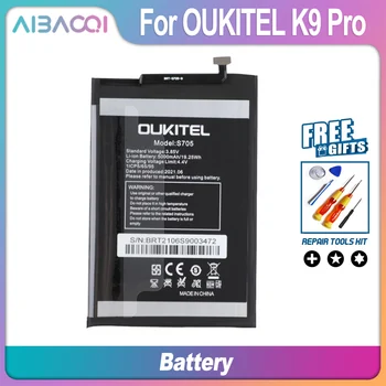 AiBaoQi Абсолютно Нова Оригинална Батерия за мобилен телефон Oukitel K9 Pro Батерия 5000 ма За мобилен телефон Oukitel S705