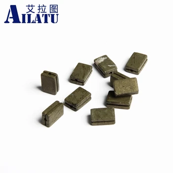 Ailatu 12x8x5 мм, мъниста от естествен ретро-кубовидного камък от желязна руда за гривни и колиета, изящни Бижута и аксесоари