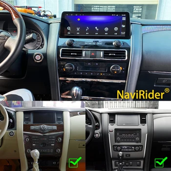 Android За Nissan Armada Patrol Royale SL Y62 QX80 QX56 Автомобилен Мултимедиен Плейър GPS Аудио Стерео Радио DSP Carplay Главното Устройство 12,3