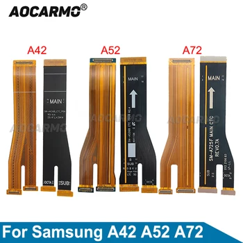 Aocarmo За Samsung Galaxy A42 A52 A72 дънната платка Дънната платка LCD Дисплей Гъвкав Кабел A426B A725F Резервни Части
