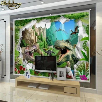 beibehang custom desktop с динозавром, Модерни тапети за Хола, papel de parede, 3d фотообои за хол