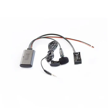 Bluetooth 5,0 Авто аудио кабел-адаптер с микрофон за BMW X3 X5 и Z4 E83, E85 E86 E39 E53