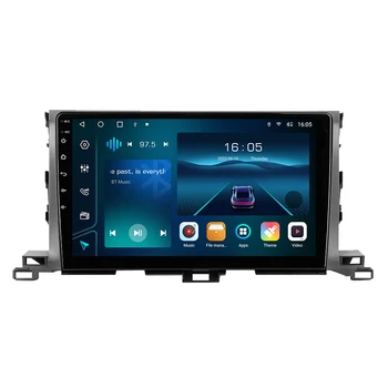 Damaotek Android 11,0 128 Г Мултимедия Авторадио Стерео Автомобилен Плейър За Toyota Highlander 2013-2018 Висока Резолюция Carplay