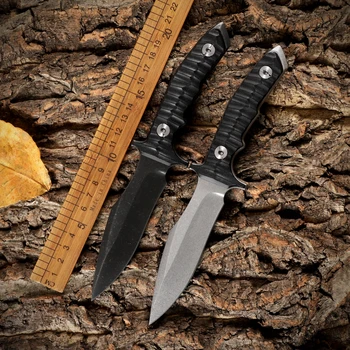 Fixed Blade Нож Стомана D2 EDC Открит Къмпинг, Лов Тактика за Оцеляване Нож K Сабя cs go Подарък