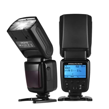 FK310 Универсална Безжична Камера Светкавица Speedlite Light GN33ЖК-Дисплей на Цифрови огледално-Рефлексни Фотоапарати Nikon Canon Sony, Olympus, Pentax