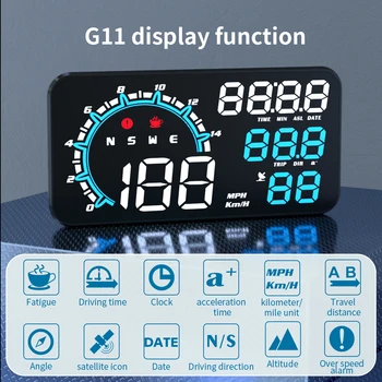 G11 GPS HUD-Head Up Дисплей 5,5 