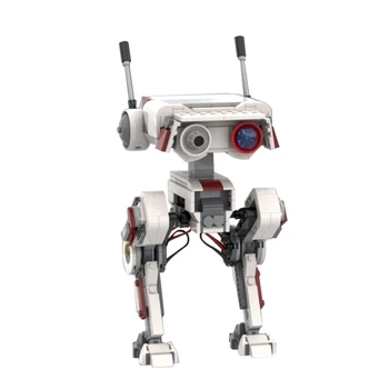 Gobricks MOC Space War Fallen Order BD-1 Военен Робот Интелигентни Градивни елементи за Сглобяване на Тухли Обемна Колекция Детски Подарък