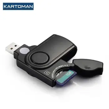 KARTOMAN usb 3.0 адаптер за четене на няколко карти с памет cardreader за преносими компютри micro SD/TF карта microsd