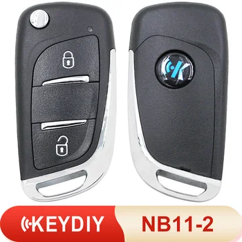 KEYDIY NB11-2 Универсално дистанционно автомобилен ключ серия NB KD с 2 копчета 5 бр./лот Безплатна доставка