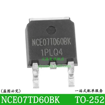 NCE07TD60 NCE07TD60BK 5PCS TO-252 Trench FS II Fast IGBT 600V 7A