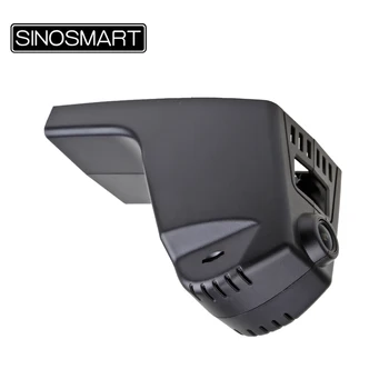 SINOSMART 1080P Novatek Wifi DVR Камера за BMW Z4 sDrive 25i M 2019/X7 2019 Управление за модел с помощта на приложения за смартфон SONY IMX307