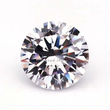 SOXW 1.0 mm кръгла кубичен цирконий диамантена диаманти, россыпной Скъпоценен Камък за бижута