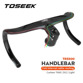 TOSEEK TR5500 Пълен Кабели Лост За Шоссейного Наем T800 Carbon Integrated Волана Di2 С Притежателя на Велосипед Компютър