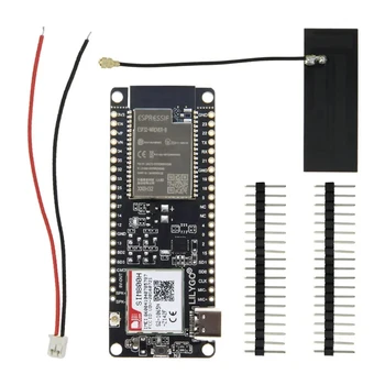 TTGO T-Покана V1.3 Безжичен модул ESP32 GPRS антена СИМ-карта SIM800H модул за Arduino може да замени SIM800L