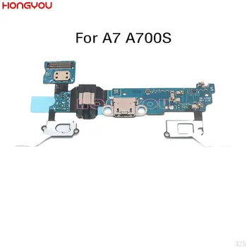 USB конектор за зареждане, зарядно устройство, порт за зареждане, жак Вале, гъвкав кабел за Samsung Galaxy A7 A700S SM-A700S