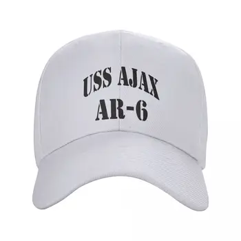 USS АЯКС (AR-6) Шапка от КОРАБНО МАГАЗИН, бейзболна шапка, дизайнерски шапка, реколта мъжка шапка, дамски