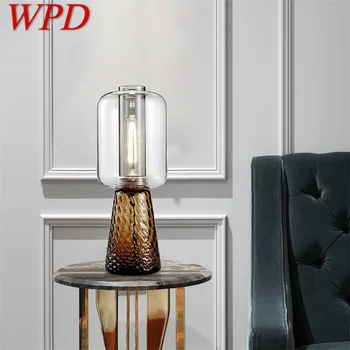 WPD, модерните настолни лампи, дизайн за спални, led дизайн E27, обикновена настолна лампа, домашен led декоративна лампа за фоайе, всекидневна, хотел