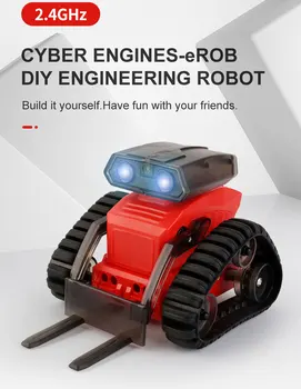YSIDO най-Новият Робот с Дистанционно управление Walli САМ KIT, Детски Подаръци, Играчки, Мултифункционален RC Робот 