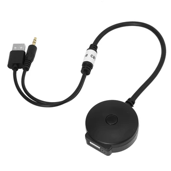 Авто Безжична Bluetooth аудио AUX и USB Музикален Кабел-адаптер за BMW Mini Cooper