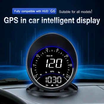 Авто главоболие, HUD дисплея, монитор за измерване на скоростта на GPS, бордови компютър, интелигентен дигитален брояч напомняния за тревожност, автомобилни електронни аксесоари