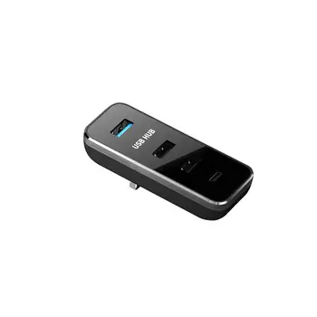 Авто жабката USB-Хъб За Пренос на Данни Plug and Play Здрава Портативна Докинг станция Mini USB за Tesla Model 3 Model Y