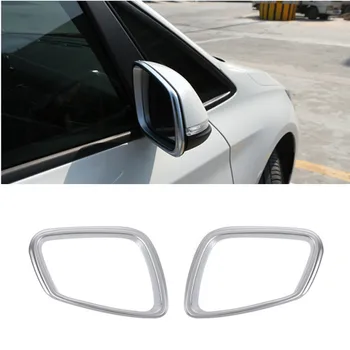 Авто стил Декорация на Рамката на Огледалото за обратно виждане, Подходящи За BMW 2 Series F45 F46 218i 2015-2017 X1 X2 F47 Външни аксесоари
