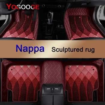 Автомобилни постелки YOGOOGE Cusom за Mazda CX-30 CX30 от кожа Напа, автоаксесоари, килим за краката