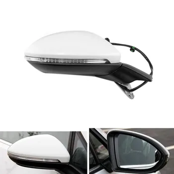 Автомобилно електрическо складное огледалото за обратно виждане в събирането, Обогреваемое Огледало с осветление за Golf 7 MK7 2014-2016 5GG 857 507 a в Дясно