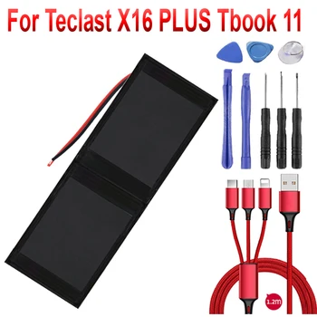 Акумулаторна батерия за Таблет Teclast X16 PLUS Tbook 11 Литиево-Полимерна Акумулаторна Батерия 3,7 В/3,8 В 3090239 3 Линия
