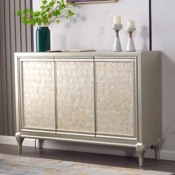 Американски минималистичен бюфет луксозни домакински шкаф ресторант шкаф за съхранение на мивки декорация на верандата корпусна мебел custo