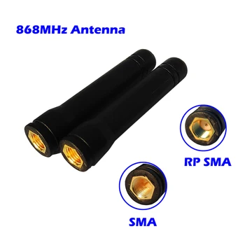 Антена 868 Mhz 3dbi Ненасочена за Безжично управление Конектор SMA/RP-SMA възел за Връзка GSM NBIOT Systems LORAWAN