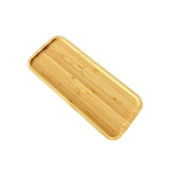 Бамбук сервировочный тава 30x13 см - малка чиния за хранене, сирене, хляб и месо. Декоративни дървени дъски