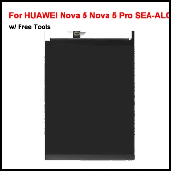Батерия HB396589ECW за HUAWEI Nova 5 Nova 5 Pro SEA-AL00 SEA-TL00 SEA-AL10 SEA-TL10 Батерии с капацитет от 4000 mah Батерии с инструменти в подарък