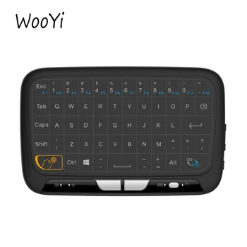 Безжична мини клавиатура H18 На 2,4 Ghz, преносима клавиатура със сензорен панел, мишка за Windows Android/Google/Smart TV, Linux, Windows, Mac